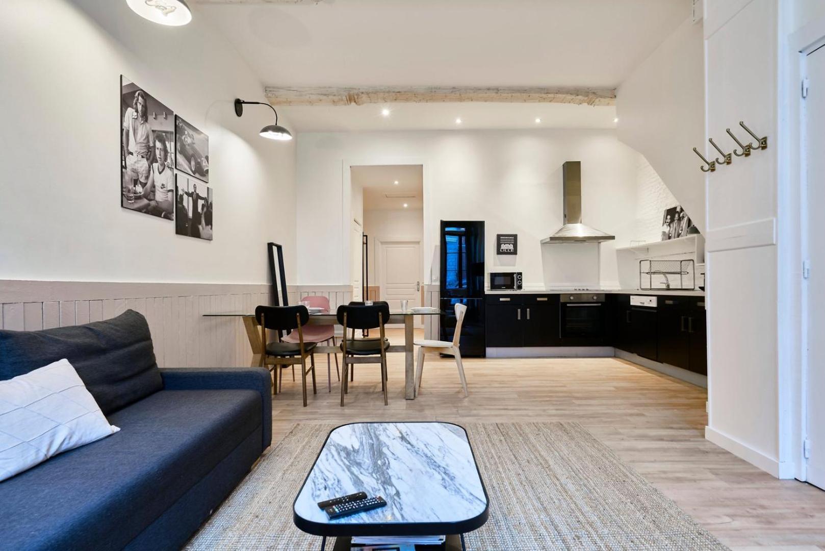 Old Lille: Charming Renovated Apartment Εξωτερικό φωτογραφία