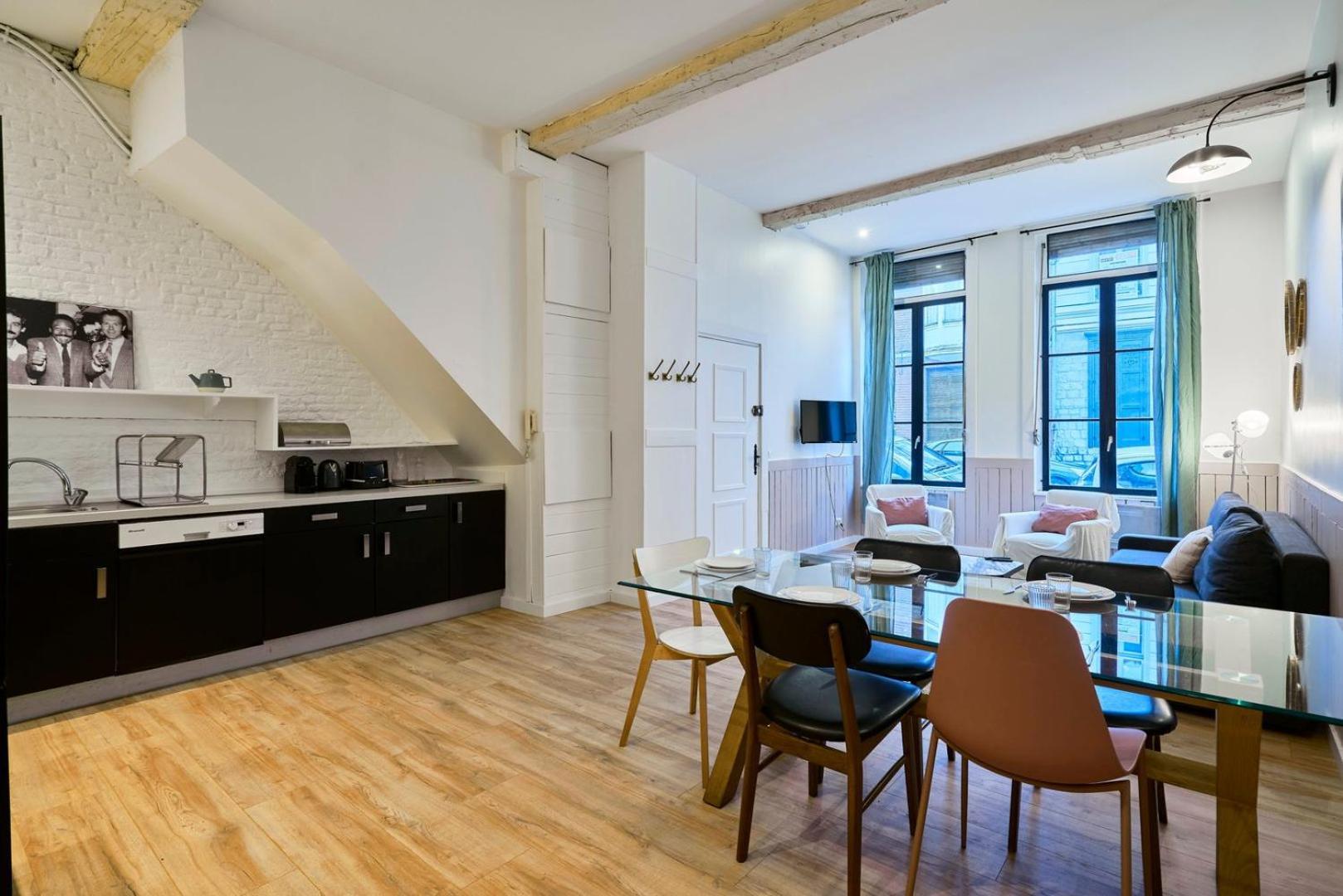 Old Lille: Charming Renovated Apartment Εξωτερικό φωτογραφία